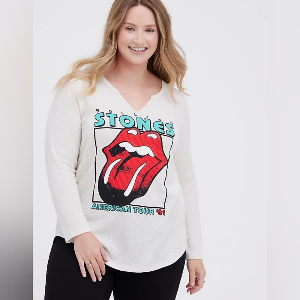 TORRID  Rolling Stones Waffle Knit 3 or 6